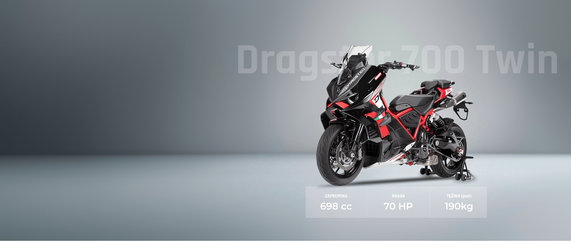 Dragster 700 Twin