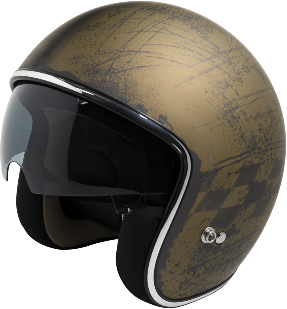 IXS KACIGA iXS77 2.5matt gold-black L
