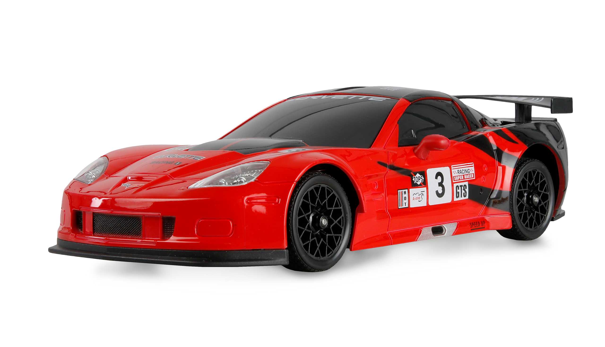Corvette C6.R Drift Car 1/18 RTR red