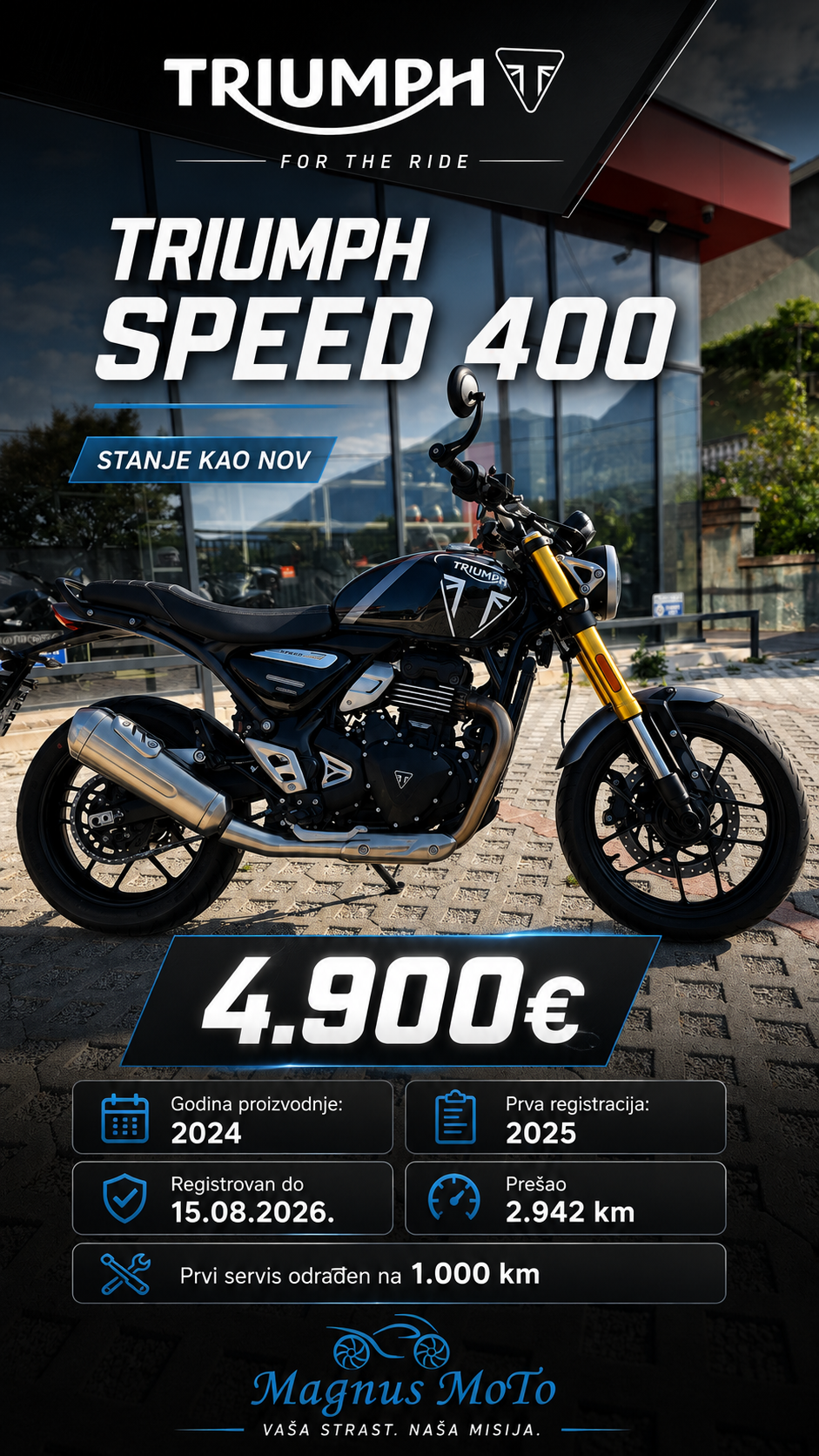 TRIUMPH SPEED 400