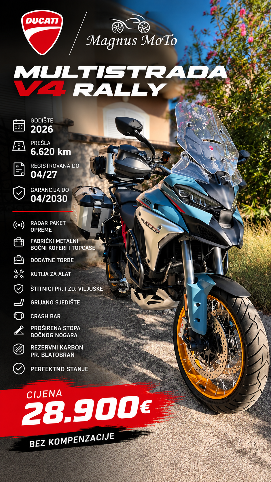 DUCATI MULTISTRADA V4 RALLY