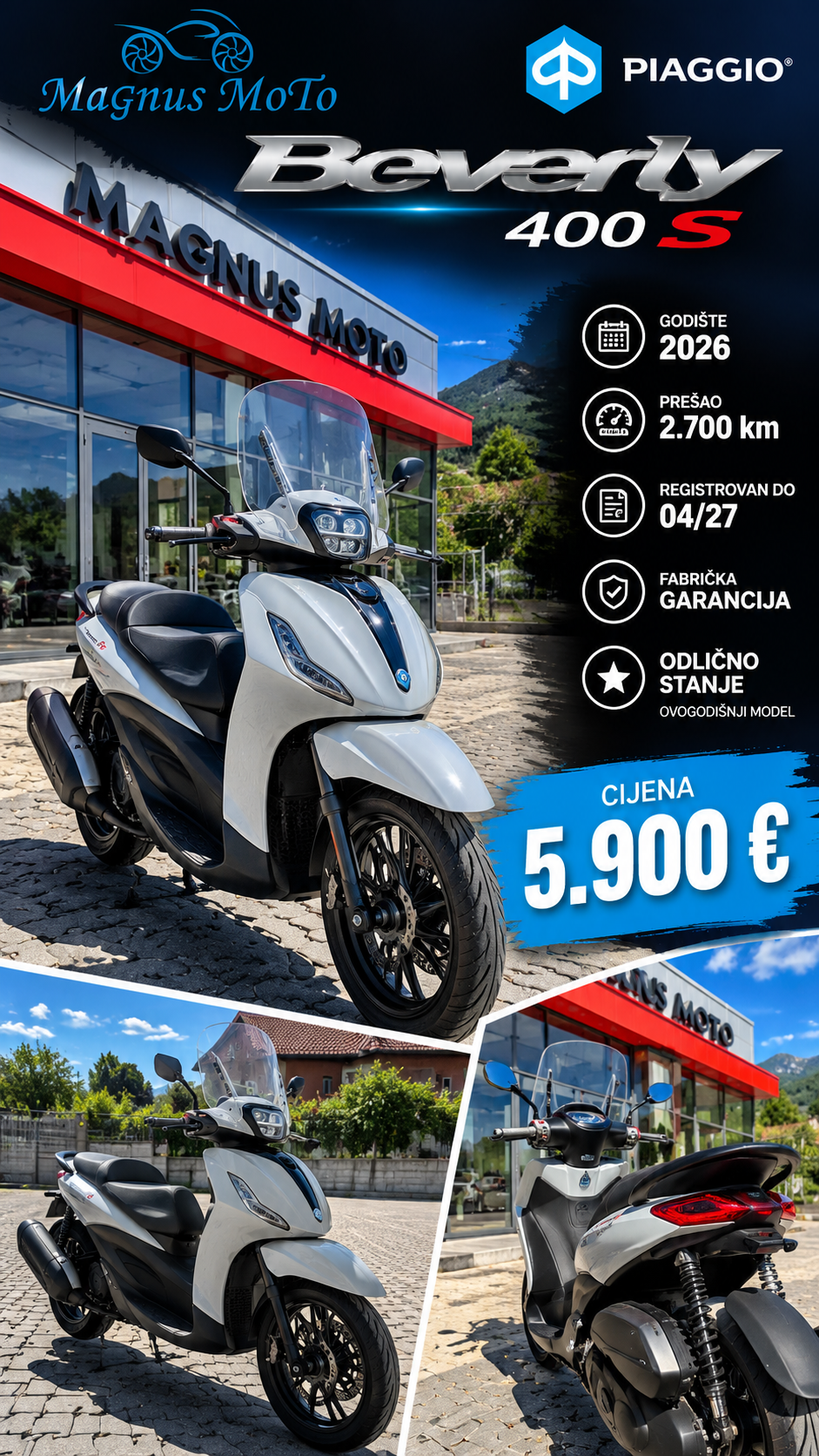 PIAGGIO BEVERLY 400 S