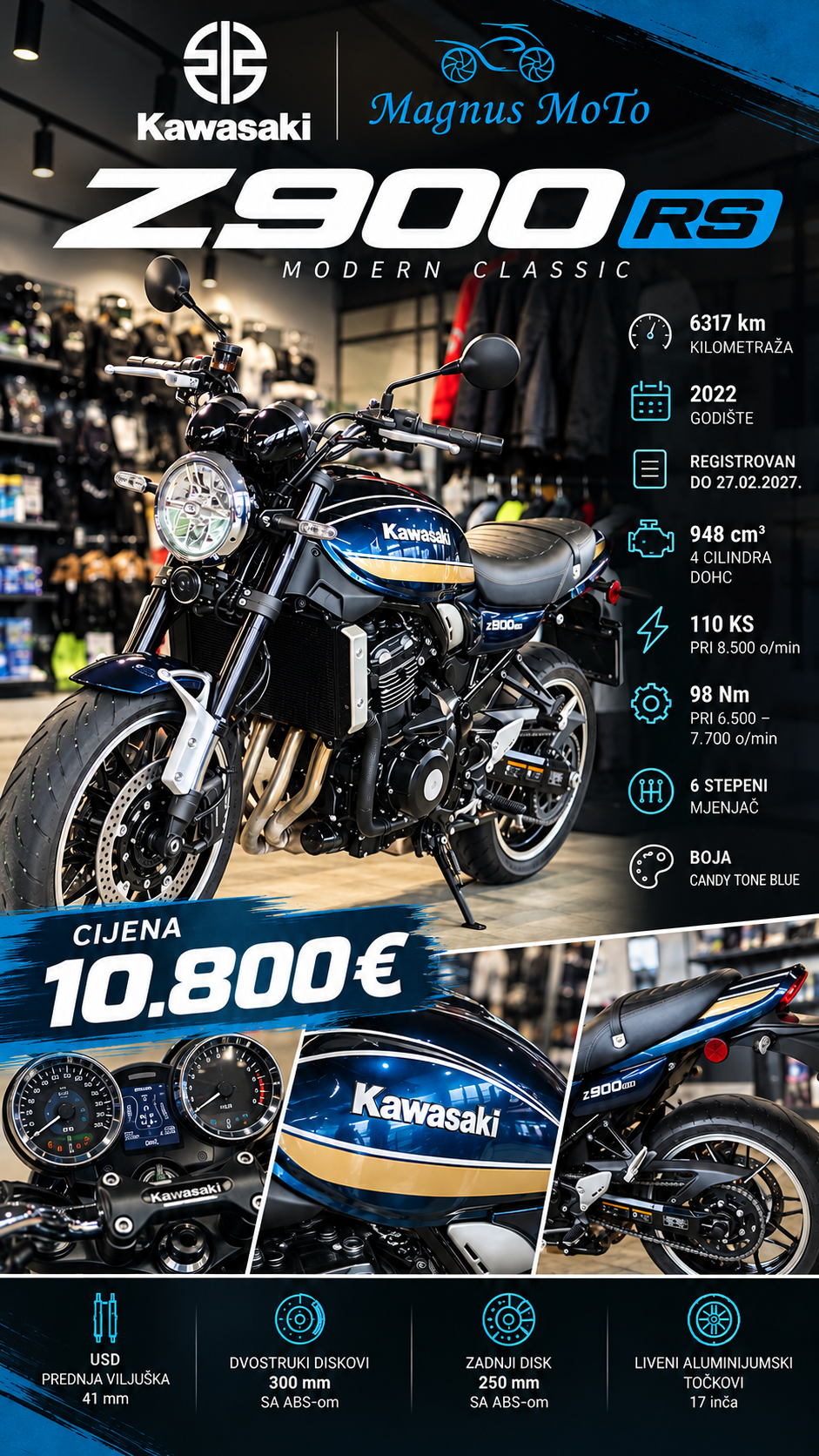 KAWASAKI Z900 RS