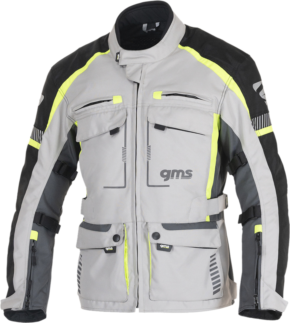 IXS JAKNA 3IN1 EVEREST GREY BLACK YELLOW