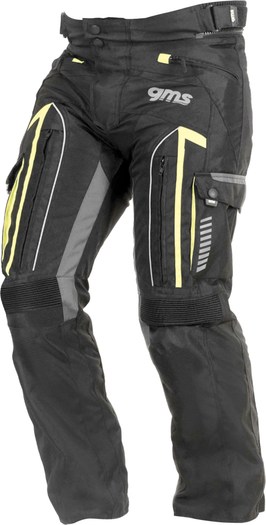IXS PANTALONE Pant Everest black-anthracite-yellow L