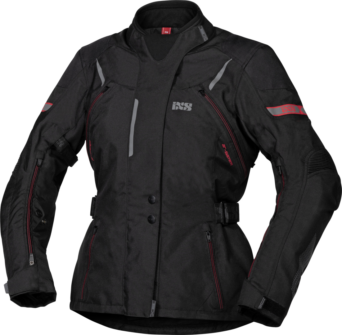 Women Jacket Tour Liz-ST black-red DM